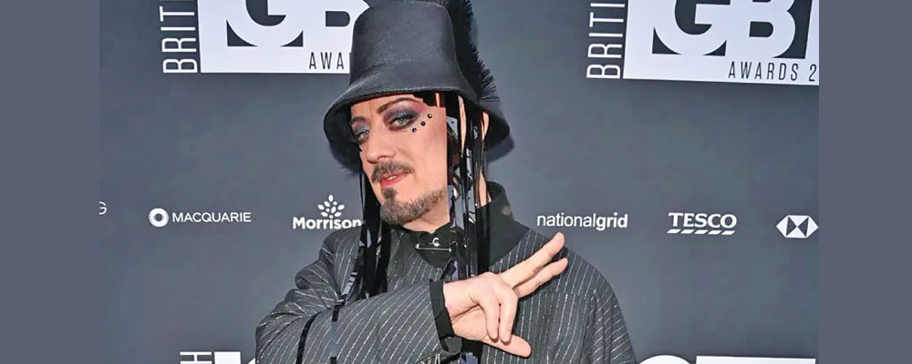 Boy George receives lifetime achievement honour at LGBT Awards