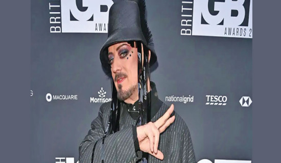 Boy George receives lifetime achievement honour at LGBT Awards