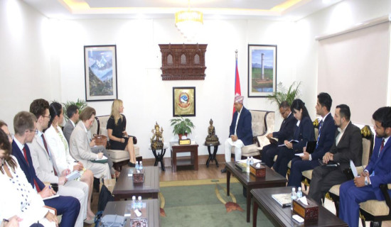 Visiting US Under Secretary of State calls on Foreign Minister