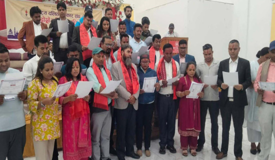 Gopal Baraili elected Chair of National Association of Dalit Community Journalists Nepal