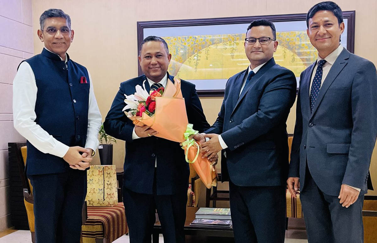 FM Khanal in New Delhi for Official visit