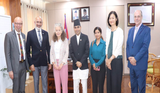 Courtesy meeting held between Communication Minister and UN representatives