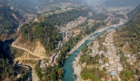 Flooded Rato river damages paddy on 2,000 hectares in Mahottari