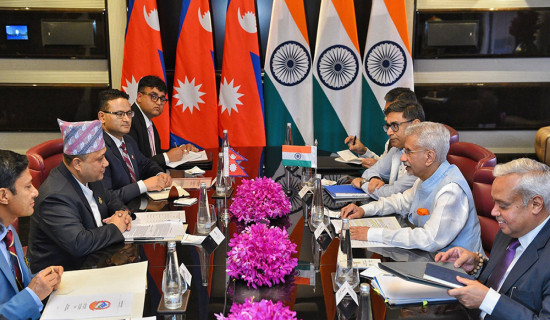 Foreign Minister's India visit: Pledges to reinforce Nepal-India ties