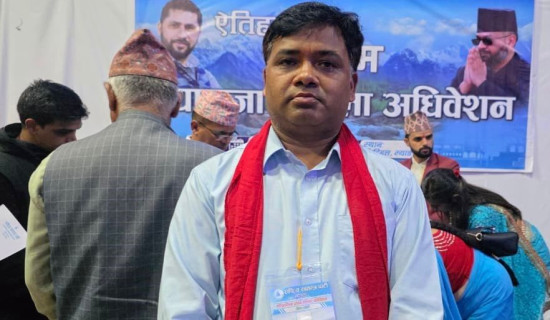 Bhandari elected RSP Syanja district chair
