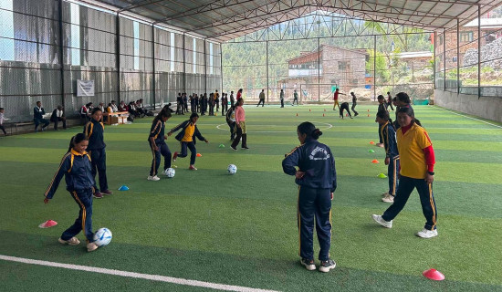 ANFA's Football for Schools Programme launched in Humla