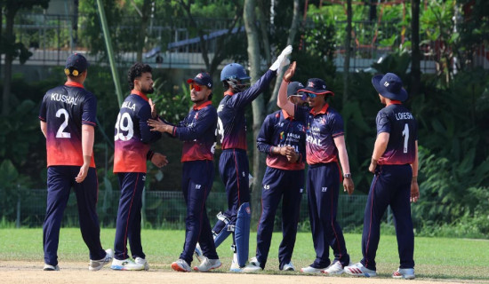 Hong Kong set 189 runs target against Nepal