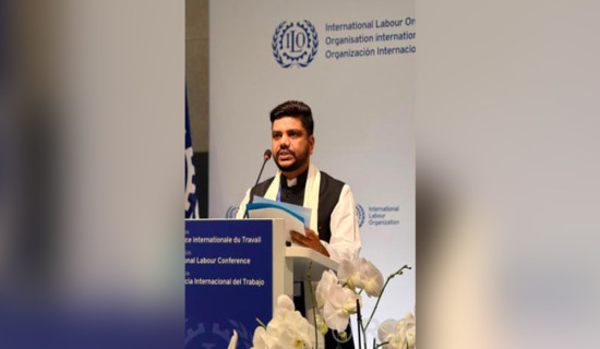 Labour Minister addresses 114th ILO Meet, Announces next decade as 'Domestic Employment Promotion Decade'
