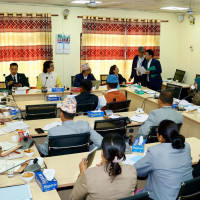 Former President Bhandari insists on resolution against plastic pollution