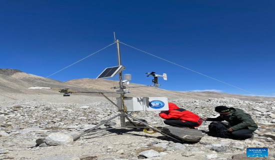 World's highest automatic weather station to be set up on Mt. Qomolangma