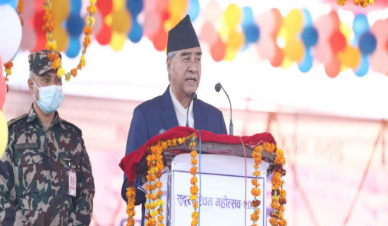 Construction work of West Seti expedited with priority: PM Deuba