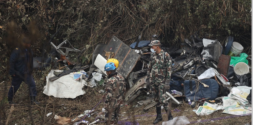 Pokhara plane crash: Post-mortem on 24 bodies to be performed in Pokhara