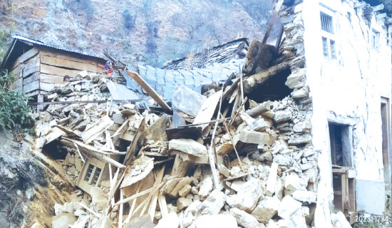 Sudurpaschim hit by second tremor within three months