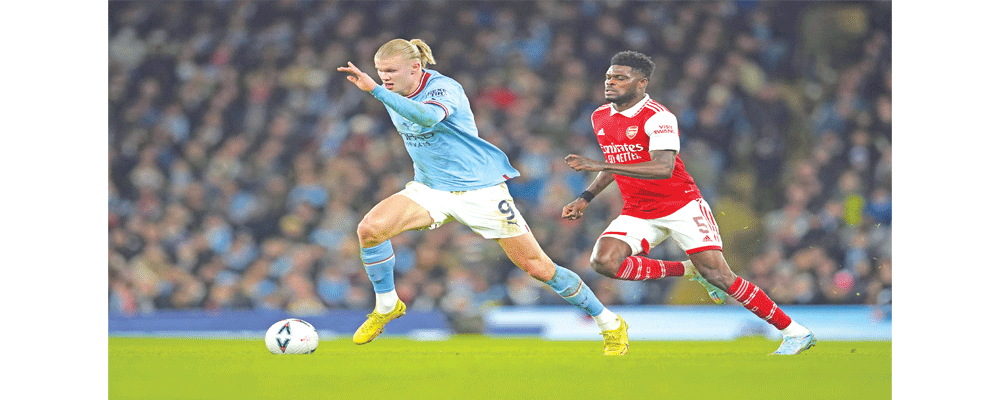 Manchester City knock out Arsenal 1-0 in FA Cup