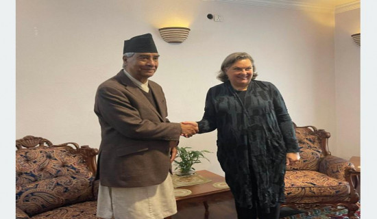 Nepal highly values US cooperation: NC President Deuba