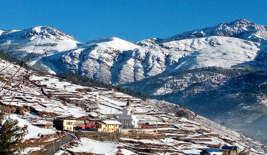 Trans-Himalayan districts experience no snowfall and rain till January-end