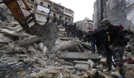 Frantic searching in Turkey, Syria after quake kills 4,600
