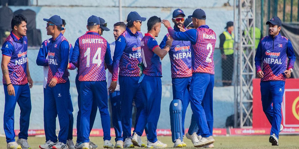 Nepal beat Namibia by two wickets