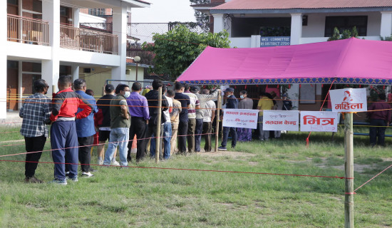Voting in Kathmandu valley (Photo Feature)