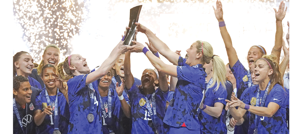 US beat Brazil to clinch SheBelieves Cup