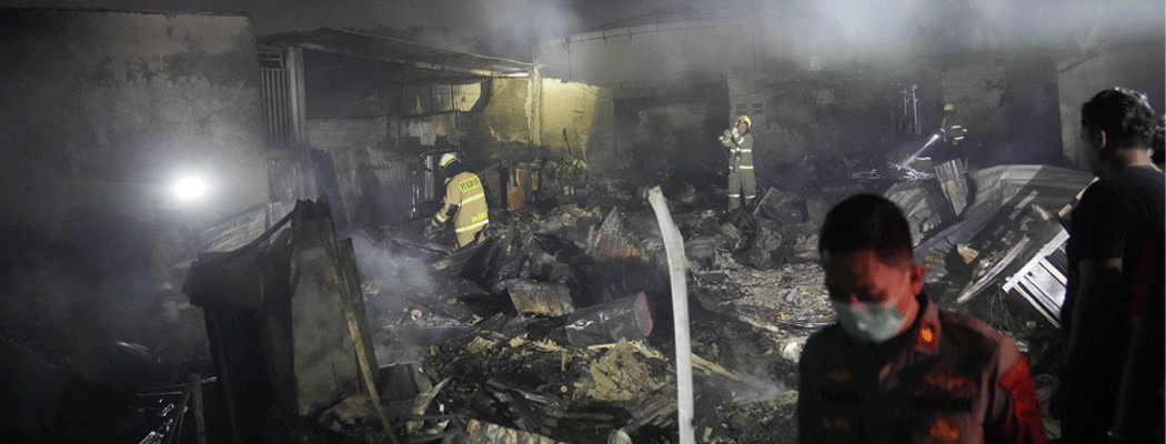 Indonesia fuel depot fire kills 16, over dozen missing