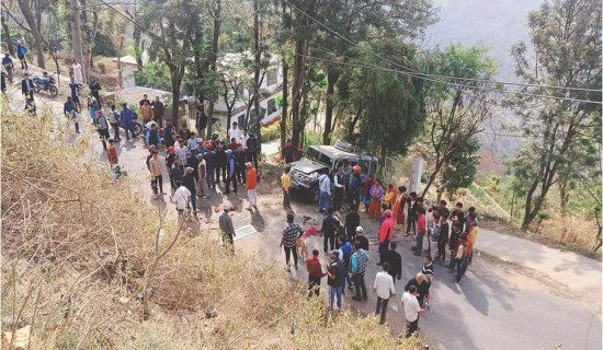 Four injured, two seriously, in Doti jeep accident