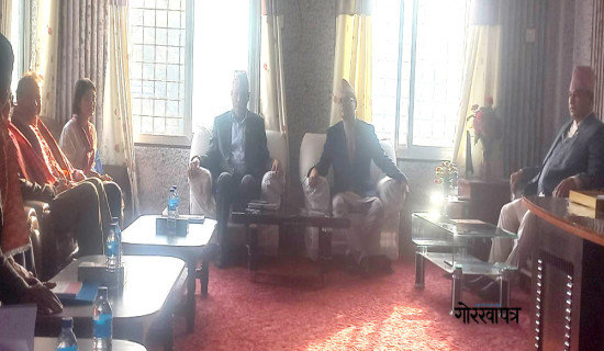 CM Shah, Ambassador of EU delegation, Deprez meet