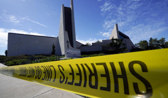 California churchgoers detained gunman in deadly attack
