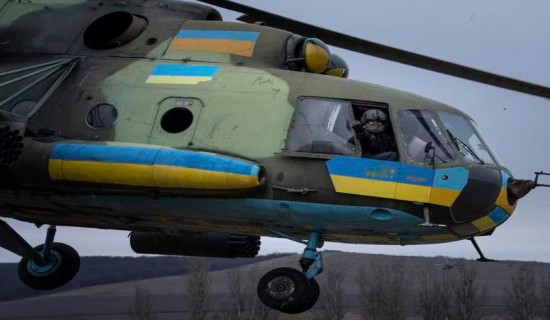 Elderly Ukrainian helicopters pummel Russians from afar