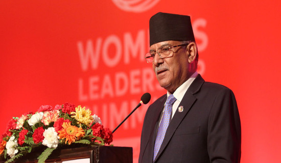 Women's participation in every sector of society a must: PM Prachanda