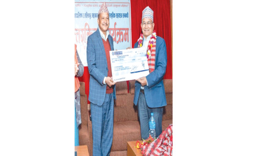 Journalist Dahal feted