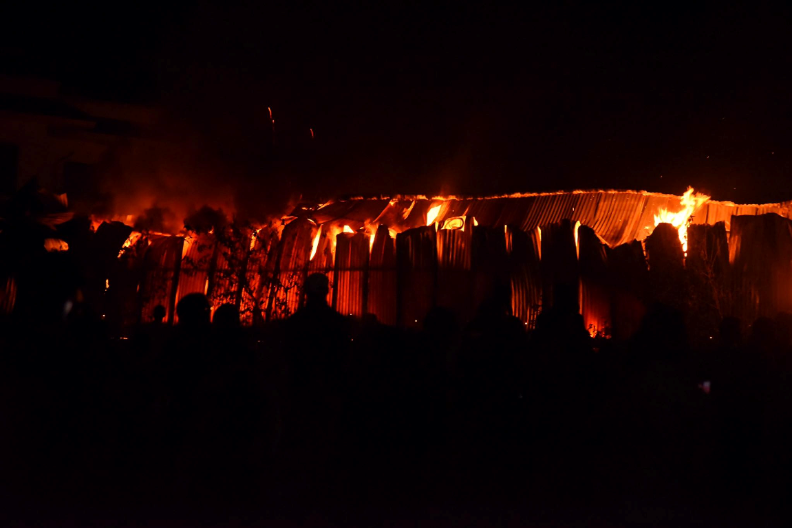 Fire breaks out in Furniture factory