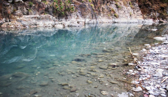 New source of hot water found  in Myagdi