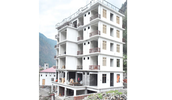 Hotel being constructed at Rs. 300 million in Parbat’s Beni