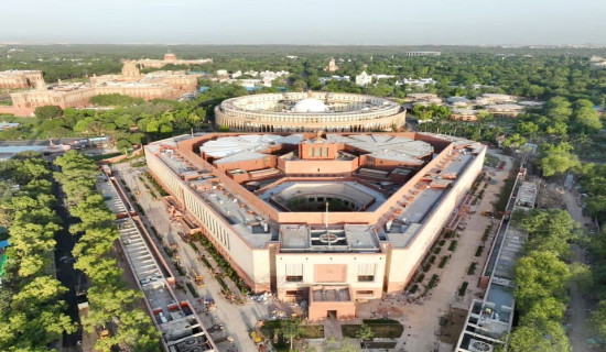 Modi inaugurates new parliament building as part of New Delhi's makeover