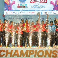 Nepal beat Laos 2-0, make winning start at PM Three Nations Cup