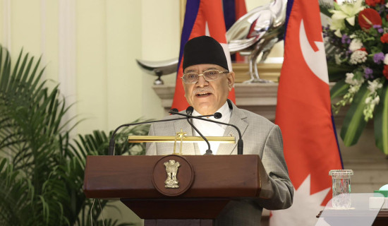 Nepal sees India’s advancement as an opportunity, says PM Prachanda