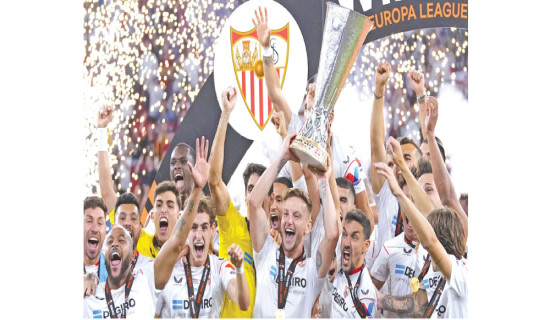 Sevilla in seventh heaven after Europa League win