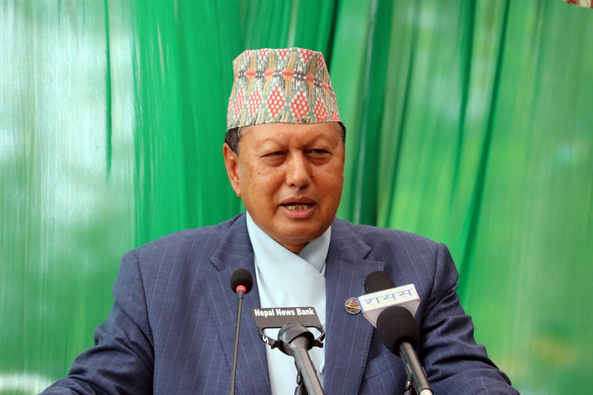 Minister Basnet insists on primary prevention of diseases with naturopathy