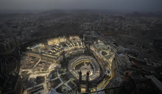 Nearly 1.5 million foreign pilgrims arrived in Saudi Arabia for annual Hajj pilgrimage