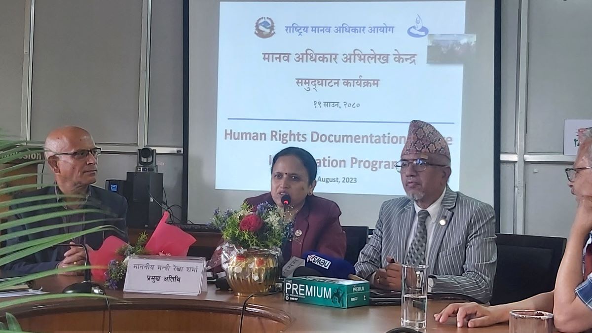 Minister Sharma lauds NHRC's role on human rights promotion