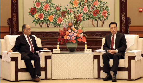 CPC politburo member Yuan calls on PM Prachanda