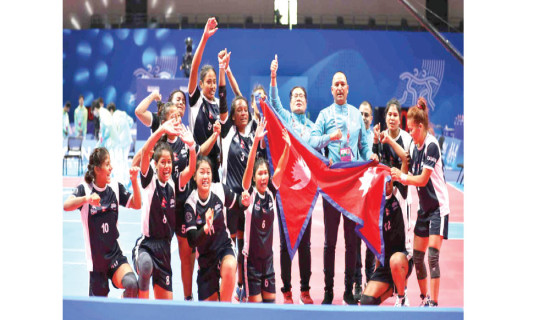 Women’s Kabaddi keeps Nepal’s medal hopes alive