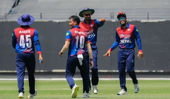 Triangular T20 International Cricket Tournament: Nepal defeats UAE by 5 wickets