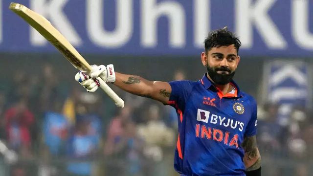 India's Kohli Equals Tendulkar's ODI Centuries Record