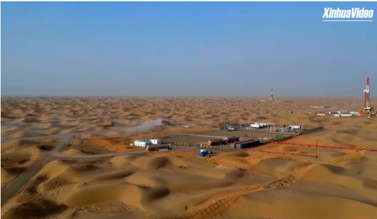 China's largest ultra-deep oilfield begins operation