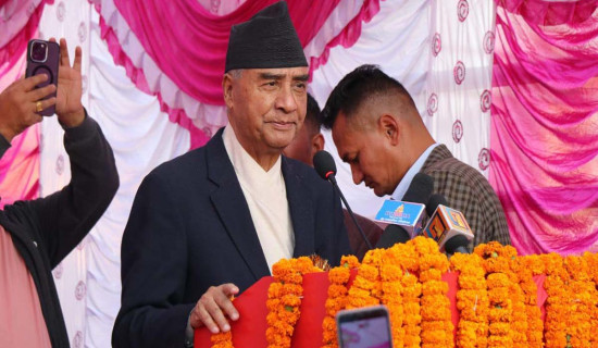 Let's start campaign to strengthen party: NC President Deuba
