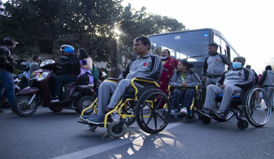In pictures: 32nd Int'l Day of Persons with Disabilities