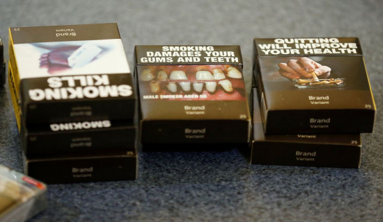 Canada, in a world first, proposes health warnings on individual cigarettes
