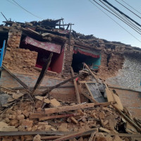 Two school buildings constructed with India's financial aid